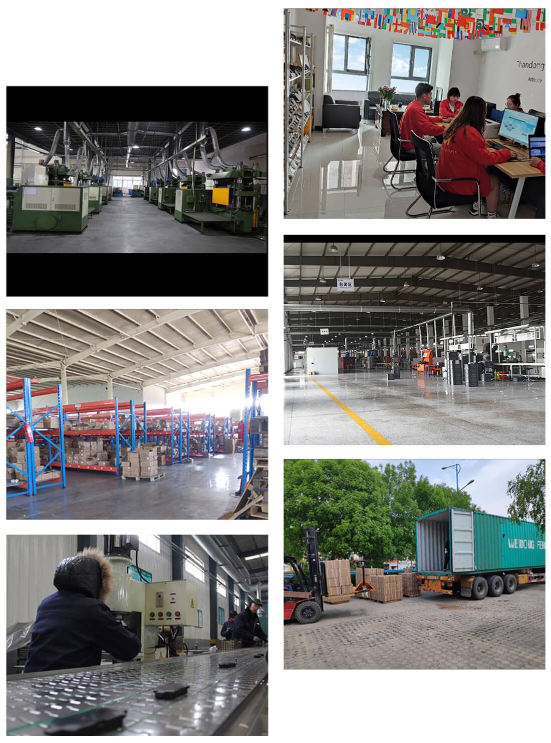 China brake pad factory 2